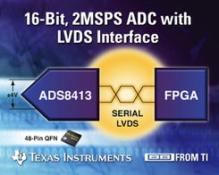 德州儀器推出16位2MSPS SAR ADC，集成串行LVDS接口，推動高精度數(shù)據(jù)采集技術發(fā)展